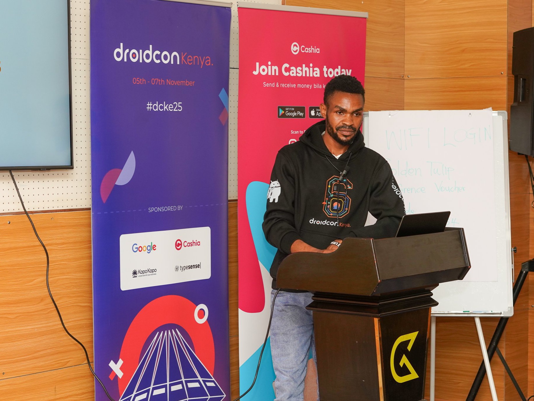 A webwave Team member was a speaker in Dev Event Kenya 2025